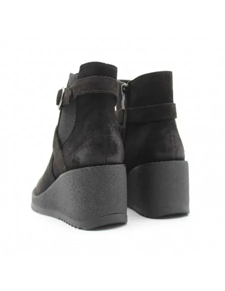 Botín con Cuña Negro