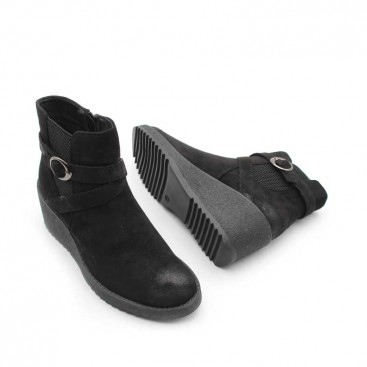 Botín Cuña Cómodo Mujer