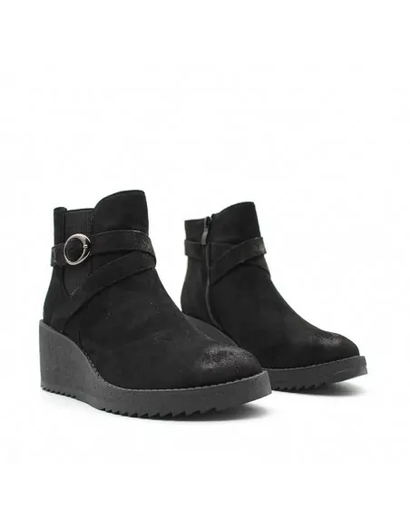 Botín Cuña Casual Mujer