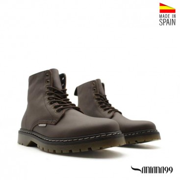 Botas Marrones Hombre Militares