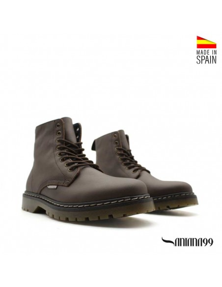 Botas Marrones Hombre Militares