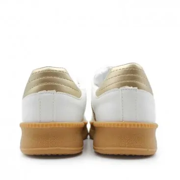 bambas plataforma blancas mujer​