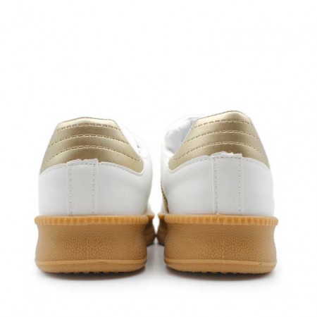 bambas plataforma blancas mujer​