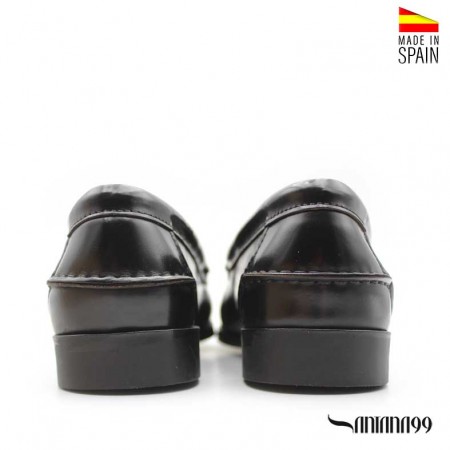 zapatos castellanos hombre negro​