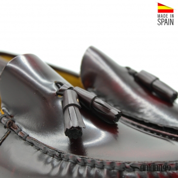 mocasines borlas hombre