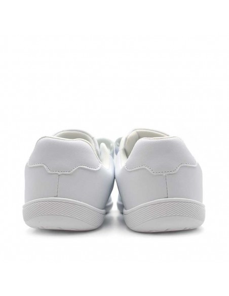 Suela flexible zapatilla barefoot blanca