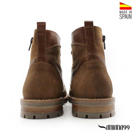 botines cuero hombre​