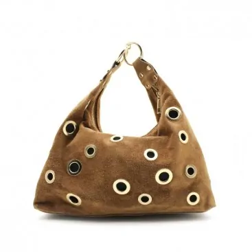 Bolso Hobo Mujer Camel