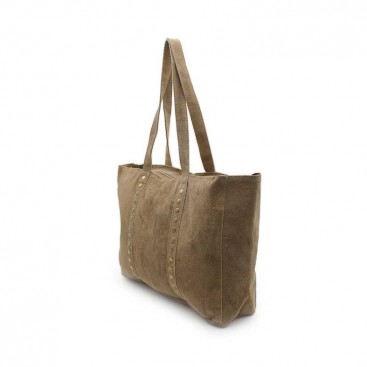 taupe shopper bag​