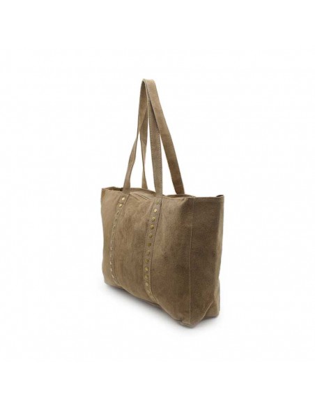 taupe shopper bag​