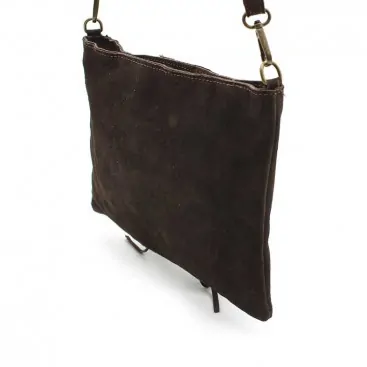 Bolso Bandolera Chocolate Mujer