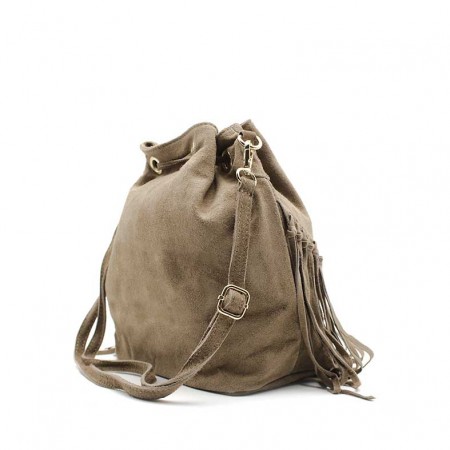 bolsos de flecos de piel​
