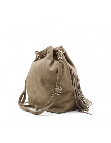 bolsos de flecos de piel​