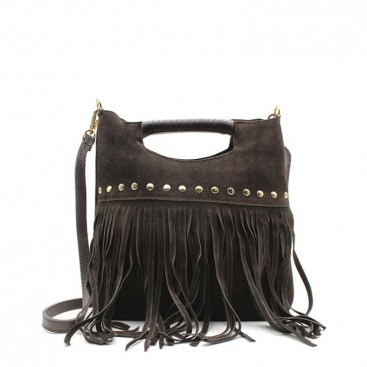 bolso boho flecos