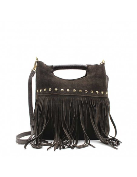 bolso boho flecos