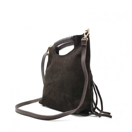bolso boho marrón