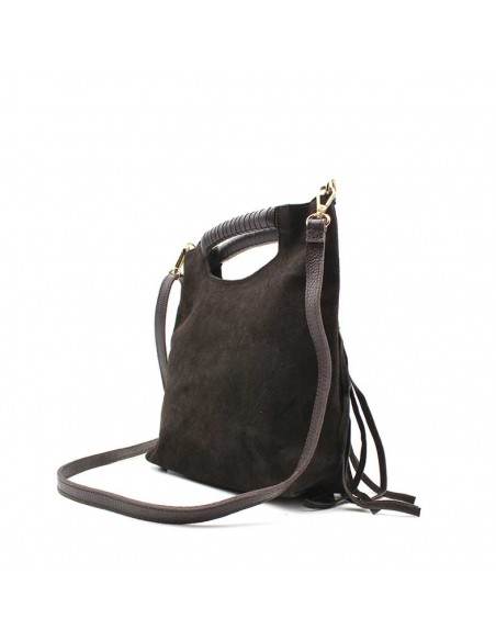 bolso boho marrón