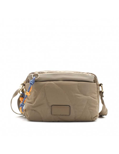 bolso bandolera taupe