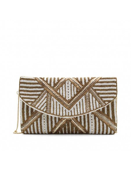 Cartera dorada invitada