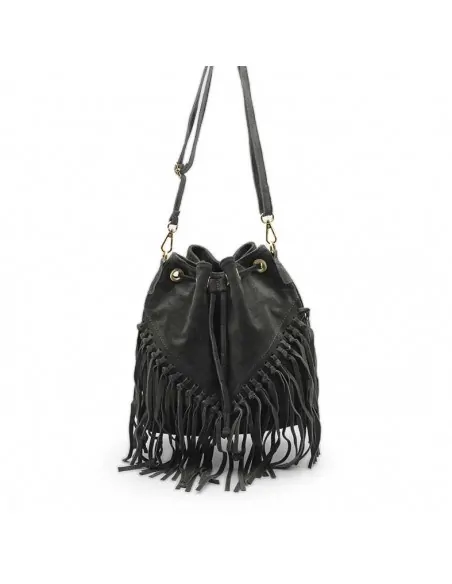 Bolso serraje negro