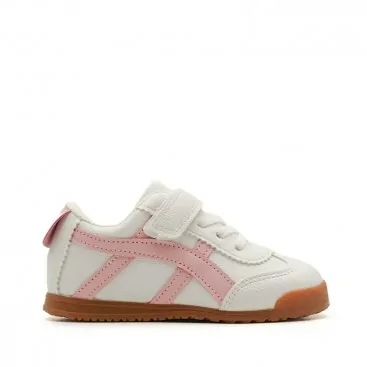zapatillas velcro rosa niña