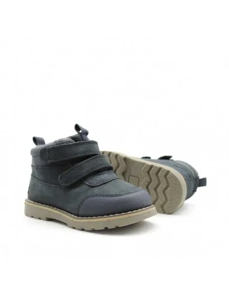 botas azules niño invierno