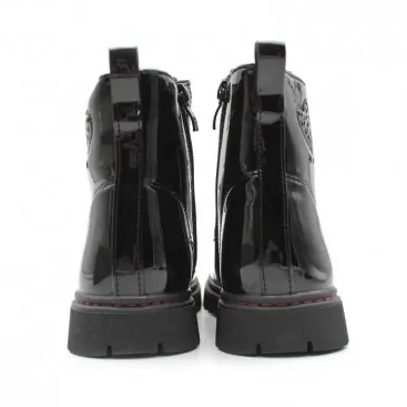 Botines charol negros niña