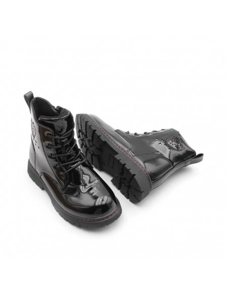 Botín militar brillante