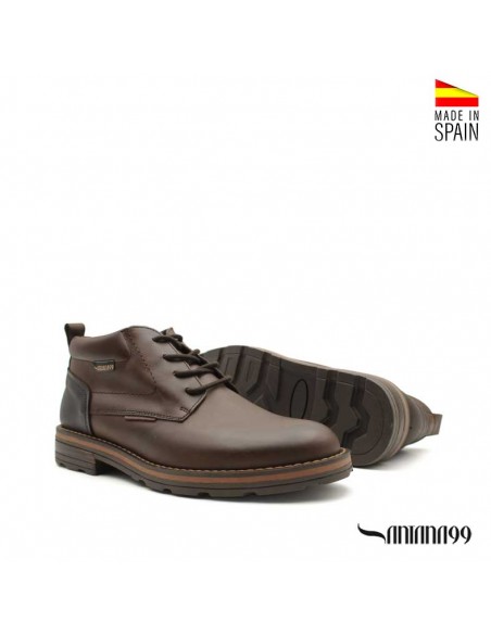 Botines Casual Hombre Piel