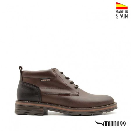 Botines Cuero Hombre