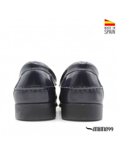 Castellanos piel azul marino