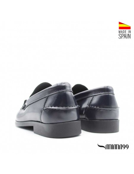 Zapatos de vestir azul marino hombre