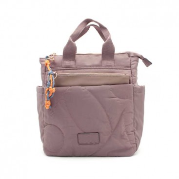 Mochila moderna malva mujer