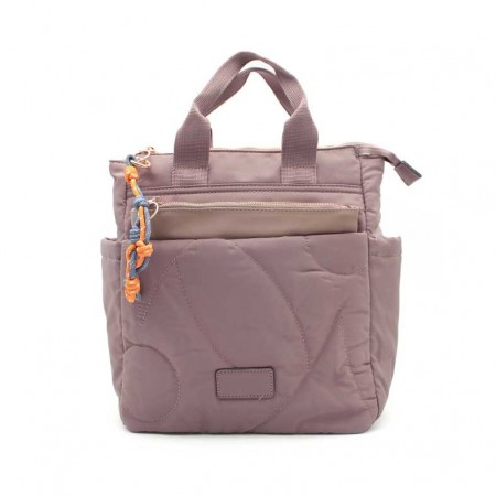 Mochila moderna malva mujer