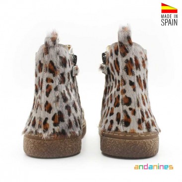 botines chelsea pelo niña