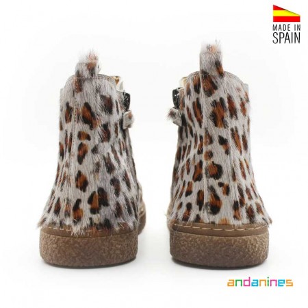 botines chelsea pelo niña