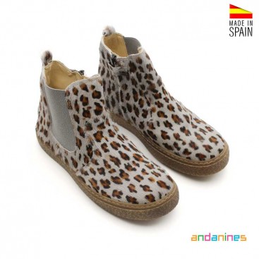 botin chelsea pelo niña