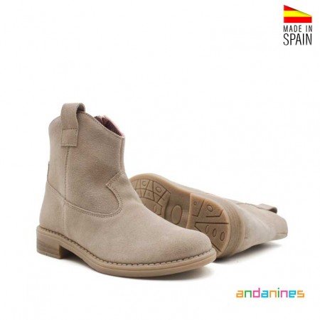 Botines serraje Niña