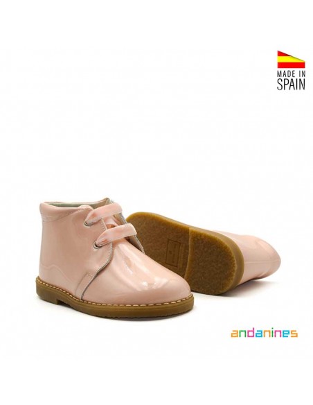 Botines Andanines charol niña