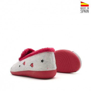 Zapatillas cerradas para estar en casa mujer