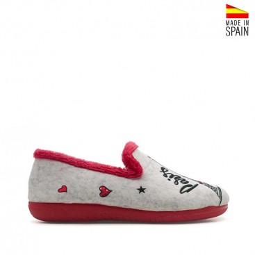 Pantuflas cerradas mujer