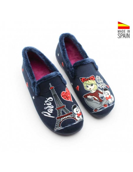 Zapatillas de casa cómodas mujer