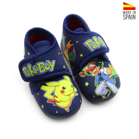 zapatillas casa pokemon ninos