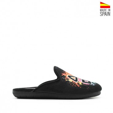 Zapatillas PlayStation negras con diseño de mando