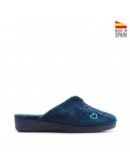 zapatillas casa con cuña destalonadas