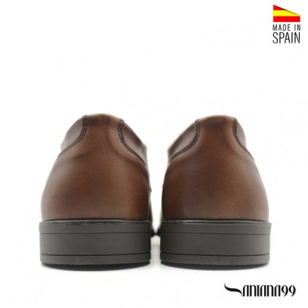 zapatos vestir marron hombre​
