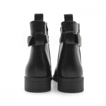 botines talla grande negros