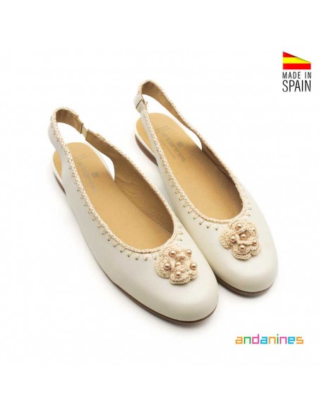 bailarinas nácar mujer