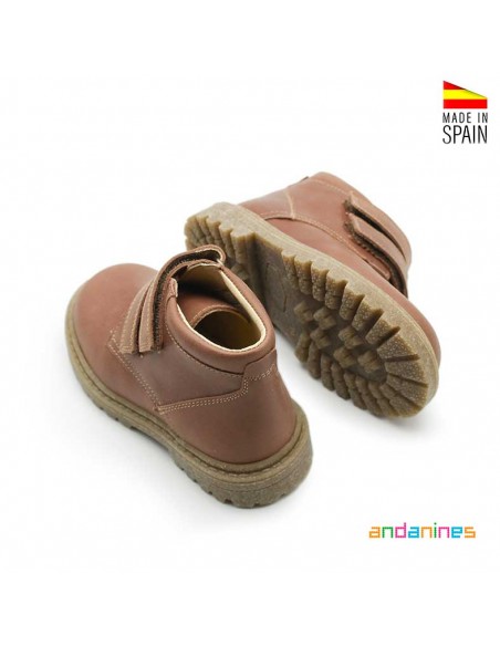 botines marrones VECLROS