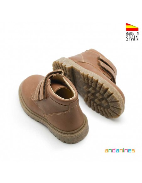 botines marrones VECLROS